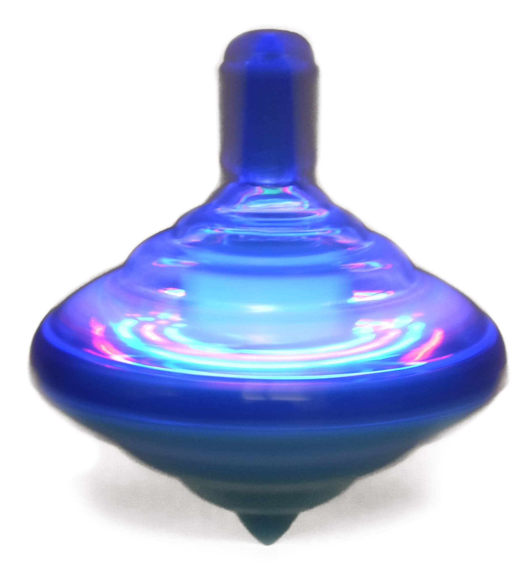 The Dreidel Company Four Hanukkah Musical Light-Up Dreidel Spinning Tops Set, Plays 2 Classic Hanukkah Songs, Assorted Colors (4-Pack) - Image 5