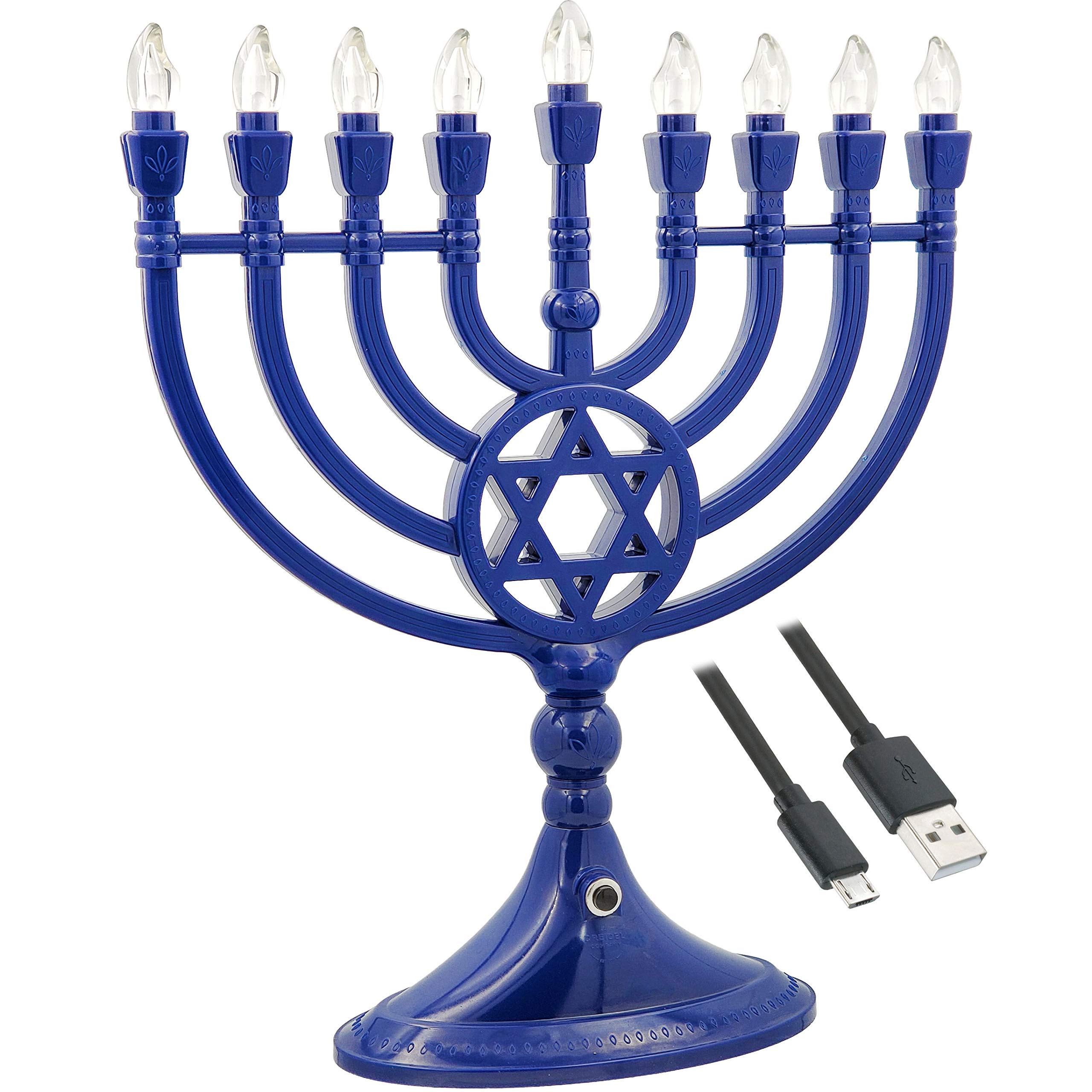 Electric Menorahs